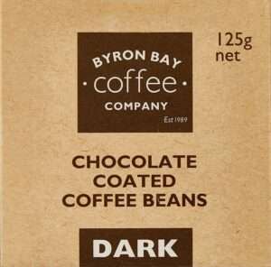 Byron Bay Coffee Company Dark Chocolate Coated Coffee Beans