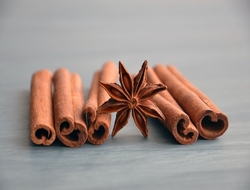 cinnamon and star anise for winter spiced coffee