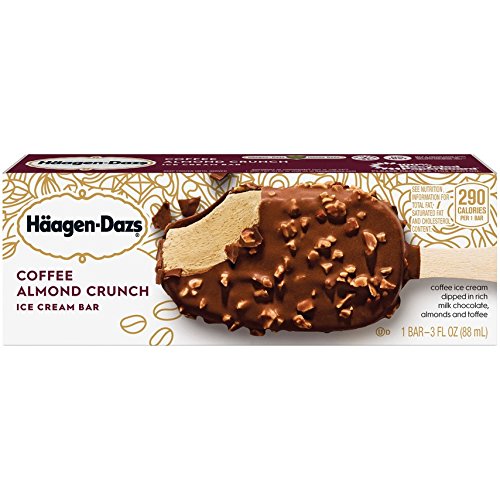 haagen dazs coffee almond crunch ice cream