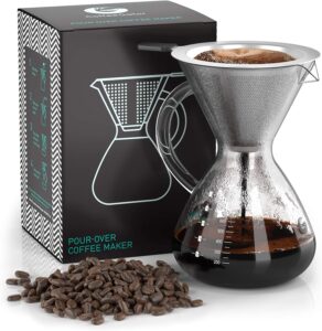 Coffee Gator Pour Over Coffee Maker Set