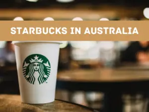 Starbucks in Australia