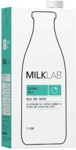 MILKLAB Coconut Milk 8 x 1L | Barista Milk for Coffee, Latte & Espresso, Dairy-Free, Vegan, 8 x 1000 ml 
