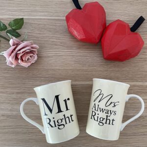Mr Right & Mrs Always Right Coffee Mug