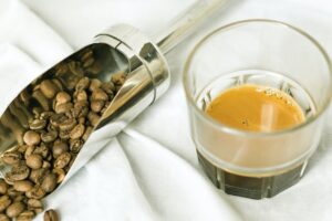 roasting coffee for espresso